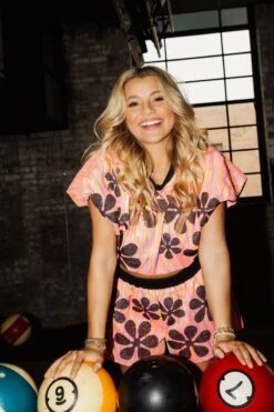 Queen Of Sparkles Lava Lamp Sequin Short