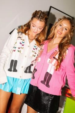 Queen Of Sparkles Aqua Leather Swing Shorts