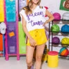 Purple & Yellow Queen Team Sweater Vest
