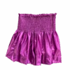 Queen Of Sparkles Fuchsia Iridescent Swing Shorts