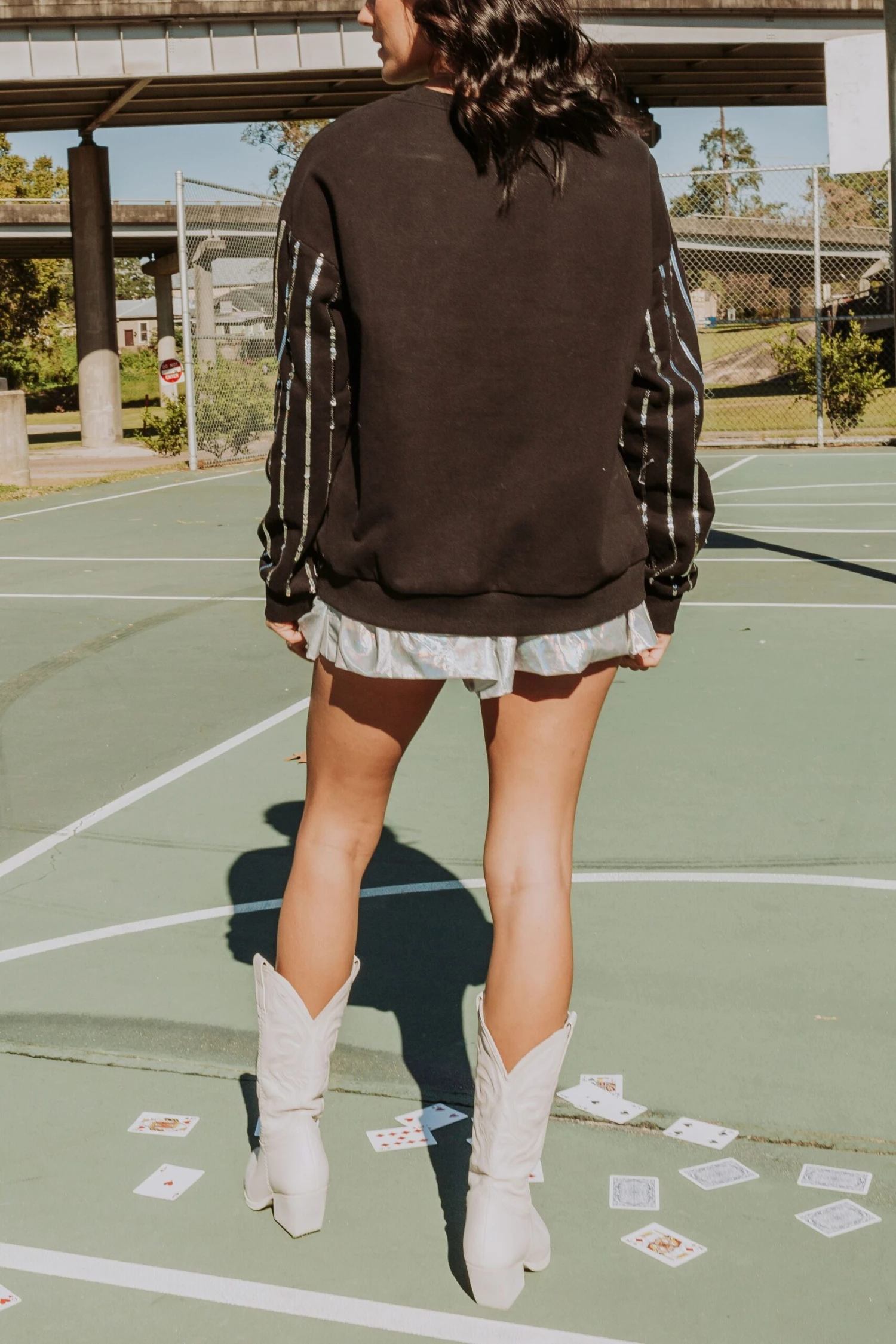 Queen Of Sparkles SATC Sweatshirt - Image 3