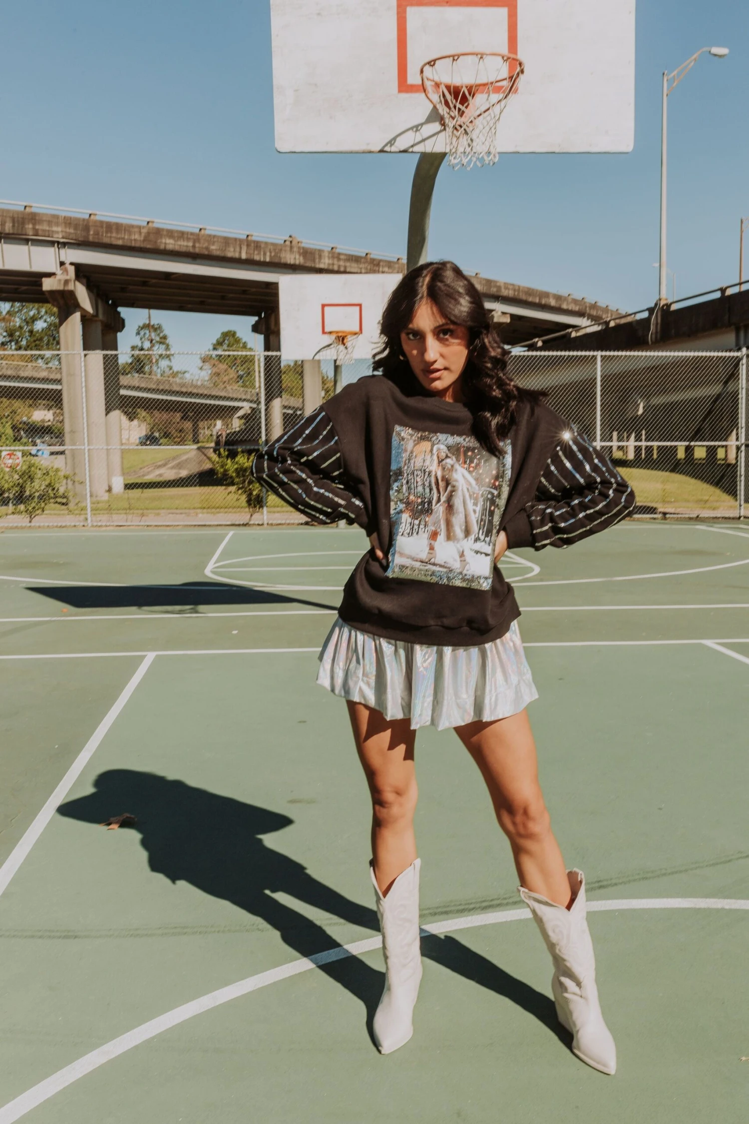 Queen Of Sparkles SATC Sweatshirt