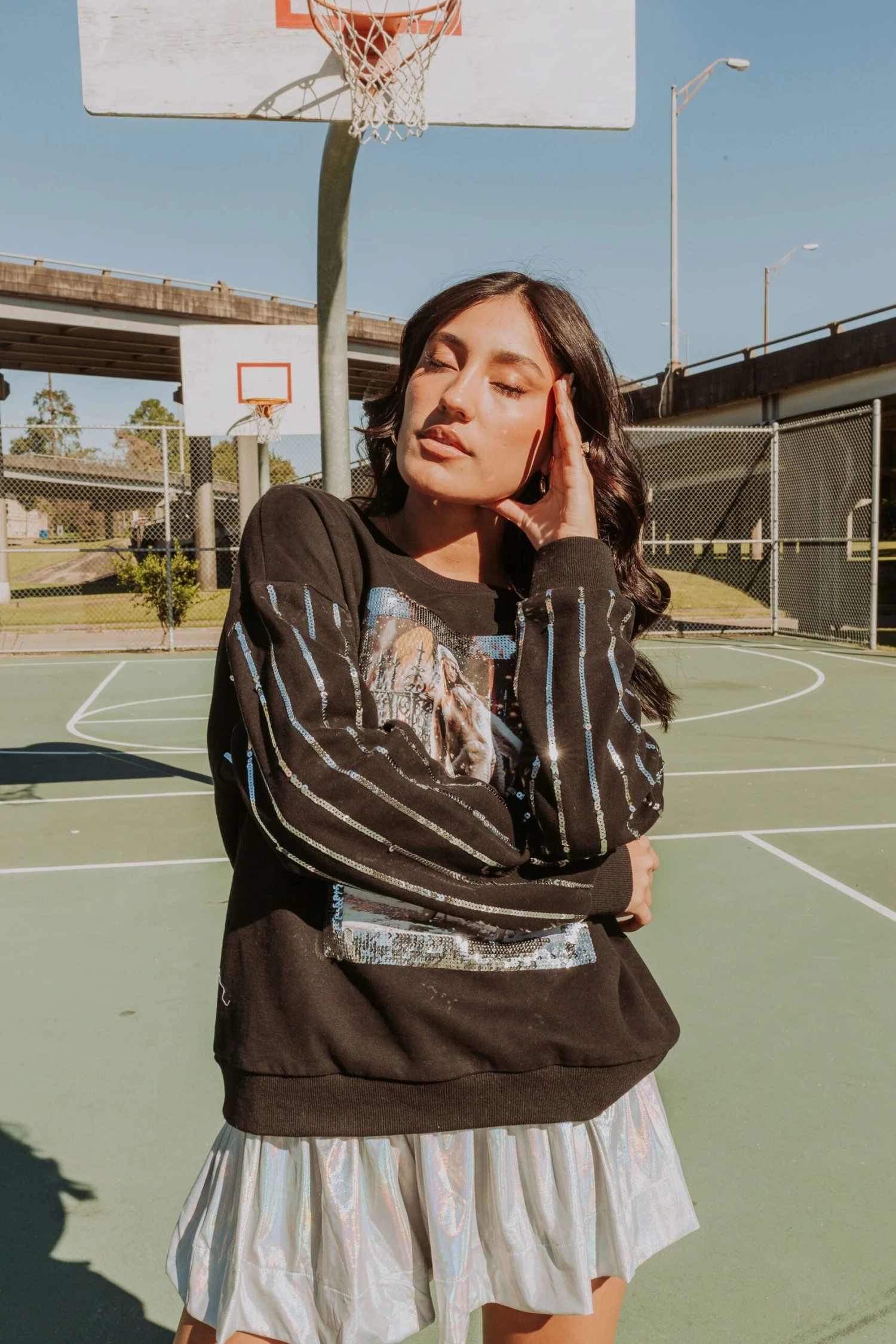 Queen Of Sparkles SATC Sweatshirt - Image 2