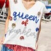 Queen Of Sparkles Queen Of Sparklers Sweater Tank